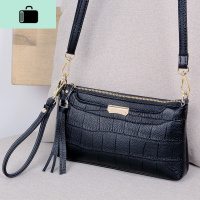 皮手拿包2020新款妈妈包单肩斜挎包时尚百搭小包包中年女士手包NEW LAKE女士单肩包