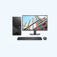 戴尔(DELL)Vostro 成就V3020T 13代酷睿商用家用办公学习台式电脑整机 i5-13400 集显 32G内存 1T机械+1T固态 300W 27英寸显示器 定制