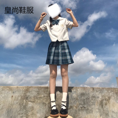 新品直营-疆拓(JIANGTUO)jk水手服七斤原创黎明-制服基础款女日系学生百褶裙校供学院风