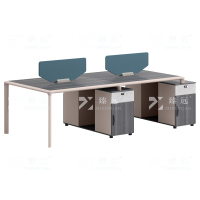 臻远GWJ-03 职员桌办公桌屏风工作卡位 对坐四人位