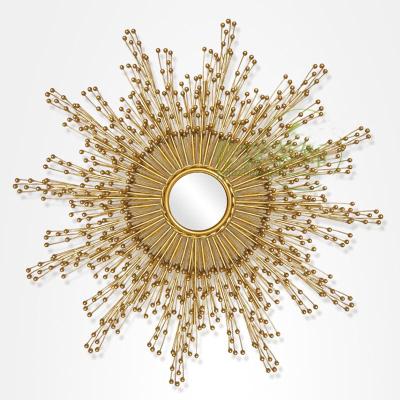 欧式墙上装饰创意客厅墙壁挂件玄关墙面餐厅壁饰沙发背景墙太阳镜三维工匠B款80cm