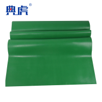 典虎 绝缘胶皮 绿色8mm*1m*10m 卷