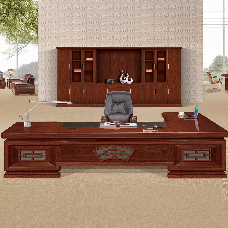 大央班台/办公桌B-3A321 3200W*2400D*780H 办公桌员工位单人办公桌组合简约现代办公室老板桌子