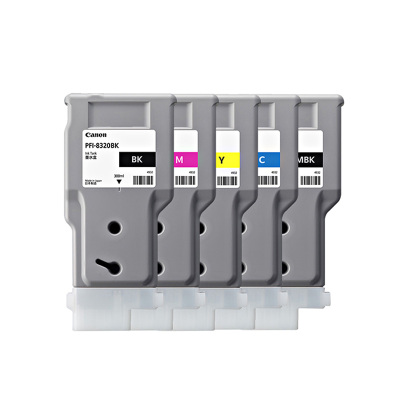 佳能（Canon）PFI-8320（300ml）CMY黑色原装墨盒TM-5300/5305/5200/5205