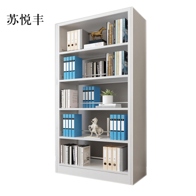 苏悦丰钢制置物架图书馆单双面书店阅览室货架档案架资料架双面一列一