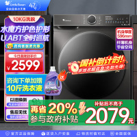 小天鹅(LittleSwan)滚筒洗衣机全自动 水魔方护形护色 10公斤大容量 智能投放TG100V618PLUS