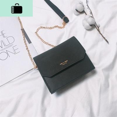 包包2020夏季新款韩版潮磨砂链条小方包百搭洋气单肩斜挎ins女包NEW LAKE女士单肩包