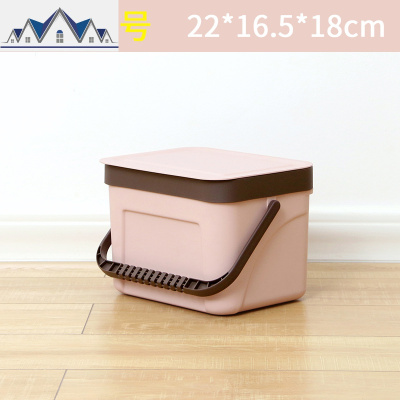 挂墙上的垃圾桶家用客厅卧室厨房卫生间免打孔创意壁挂厕所垃圾筒 三维工匠