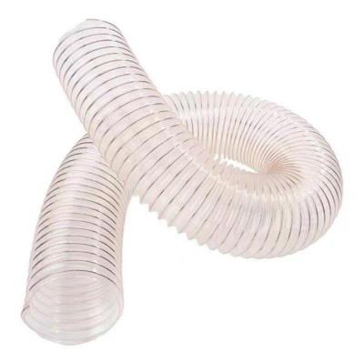 中锦科技 PU聚氨酯风管镀铜钢丝软管内径375mm壁厚0.63mm(10米)根