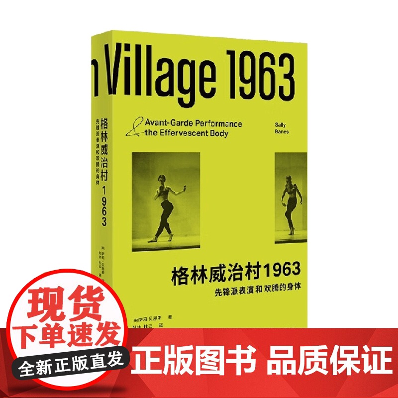 格林威治村1963 先锋派表演和欢腾的身体 萨莉·贝恩斯 著 艺术