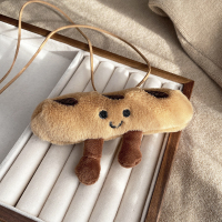 可爱毛绒卡通小熊吊坠项链女小众独特个性秋冬长款卫衣毛衣链配饰送女朋友老婆情人节七夕生日礼物