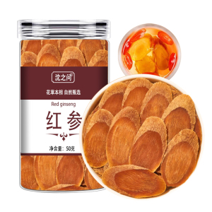 红参片正品东北红参整枝切片即食正品整支红参片官方店干货新货9260