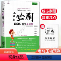 1000道 数学基础题 小学升初中 [正版]小升初必刷1000道 数学基础题 含答案详解 小学升初中六年级数学必刷1