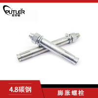 班特勒膨胀螺栓4.8级碳钢M10*100.0套管型膨胀锚栓