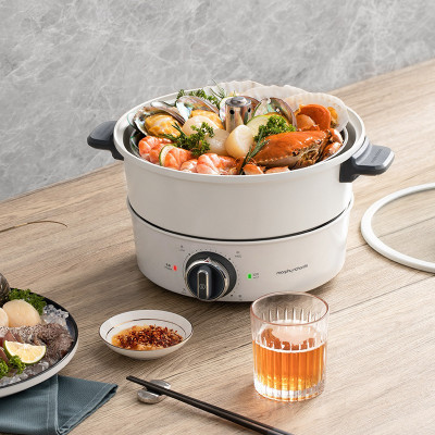 摩飞升降电火锅多功能料理锅 MR9090 白色 单位:个