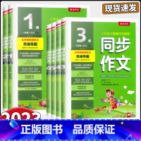 同步作文[浙江专版 大开本] 一年级下 [正版]2023新版春雨同步作文一二三四五六年级上下册人教版小学123456语文