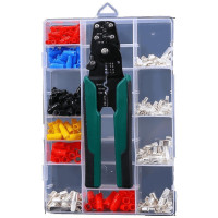 BONJEANC45紫铜插片DZ47插针冷压接线端子铜鼻子线耳1.5 2.5 4 6 10 平方