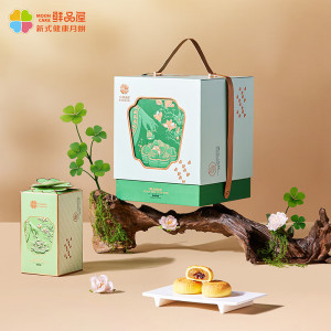 鲜品屋(sampure) 鲜品韵味 月饼礼盒 1.29kg盒