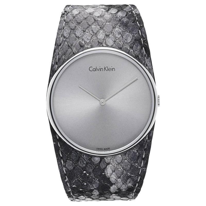 卡文克莱calvin klein ck女表 新款不锈钢银色盘 时尚休闲 简约百搭