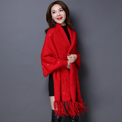 红色亮片披肩排行榜