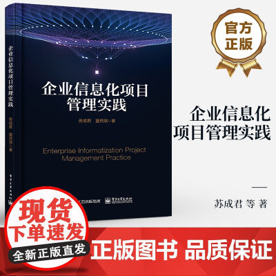 店 企业信息化项目管理实践 苏成君 项目规划准备 集成综合管理思维 端到端项目全周期书籍 电子工业出版社