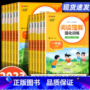 [全套2册]阅读理解+数学计算题 一年级下 [正版]阅读理解专项训练书人教版一年级二年级三年级上册下册四五六训练题课外阅