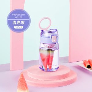 富光tritan随手杯女简约便携学生水杯上学专用塑料水杯防摔耐高温
