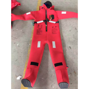 水韵JSF-II船用浸水保温服连体救生服带CCS证书165-175小码 175-185中号可选