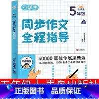 小学生同步作文全程指导(五上)青岛出版社 [正版]野蜂飞舞黄蓓佳六年级下册必读课外书五年级上册=儿童文学倾情小说系列书三