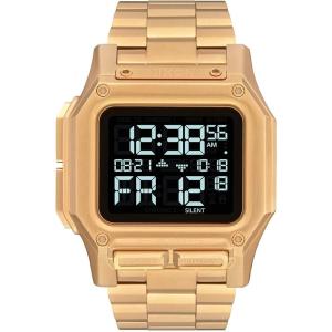 Nixon正品男海外购A126800100时尚舒适尼克松手表带微调卡扣的双