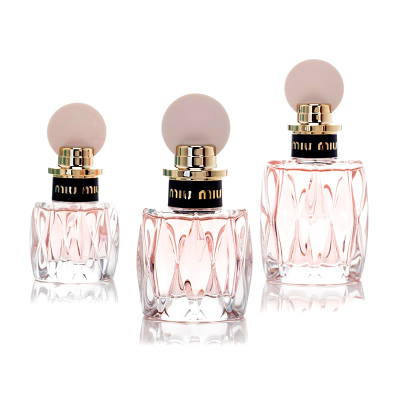 miumiu缪缪粉漾铃兰玫瑰之水100ml简装女士香水粉瓶