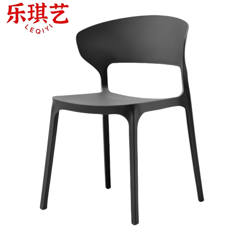乐琪艺 塑料椅 黑色52*53*76.5cm 把