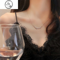 JiMi韩国超仙精致锆石星星项链女轻奢高级感通勤锁骨链2023年新款配饰