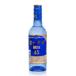 泸州老窖 蓝柔二曲 45度250ml*2 浓香型白酒