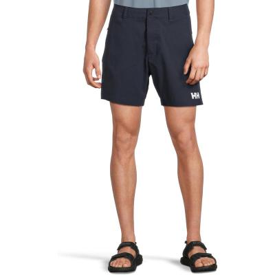 Helly Hansen男运动短裤速干透气防滑弹力百搭户外休闲六寸裤