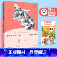 六年级上册[童年] [正版]一二三四五六年级上册下全套人教版和大人一起读小鲤鱼跳龙门中国古代寓言稻草人中国神话传说小英雄