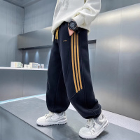 儿童装男童春装裤子2026新款春秋款男孩中大童帅气运动卫裤潮