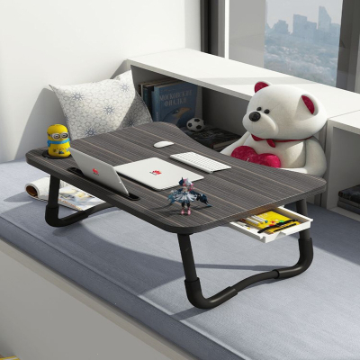 古达床上书桌宿舍卧室坐地折叠懒人学生学习写字家用笔记本电脑小桌子