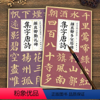 [正版]二册 颜真卿多宝塔碑 勤礼碑集字唐诗 楷书颜真卿经典碑帖集古诗词作品集 临摹楷书毛笔书法 杨建飞主编 中国书店