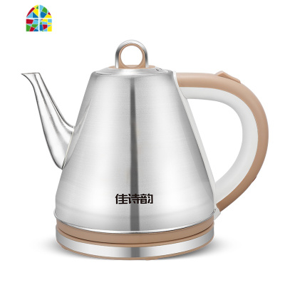 长嘴电热水壶不锈钢家用1.0L小型迷你泡茶壶煮水壶烧水壶自动断电 FENGHOU 1.0L普通款(二年换新)
