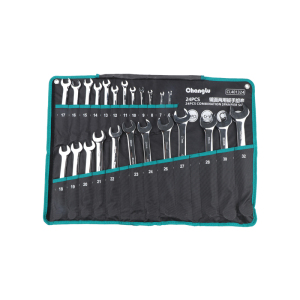 长鹿 镜面两用扳手组套 24PCS