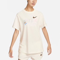 NIKE耐克短袖T恤运动休闲透气针织圆领女装FJ7714-133 D