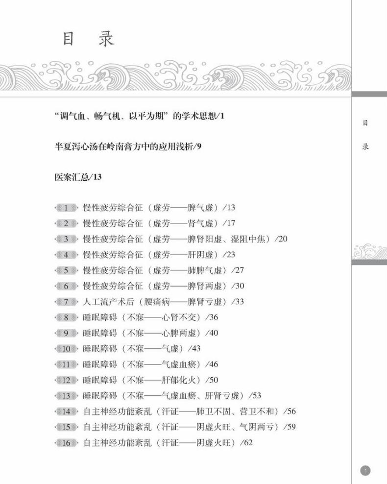 中医膏方调理案例精选