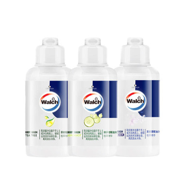 威露士精油沐浴露植萃精华多香型持久留香滋润保湿60ml*3瓶