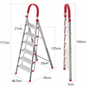 豫汉迎折叠梯六步个