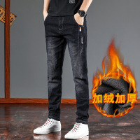 牛仔裤男士春秋潮牌男装加绒品质男裤青年长裤休闲服装百搭裤子男_290