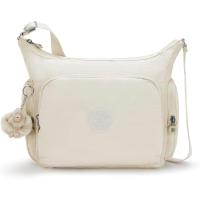 Kipling凯浦林单肩包女多功能便携时尚耐用米色轻便多口袋