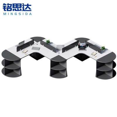 铭思达屏风工位五人位张