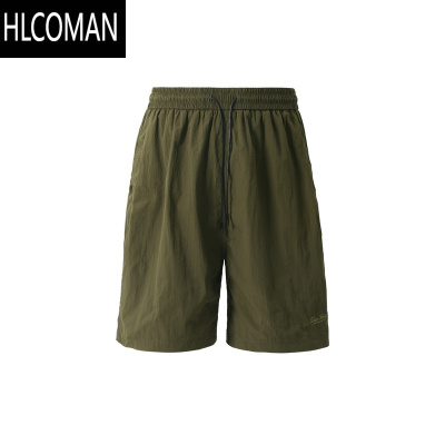 HLCOMAN[]“cleanfit”无感蝉翼清凉速干肌理短裤夏季男