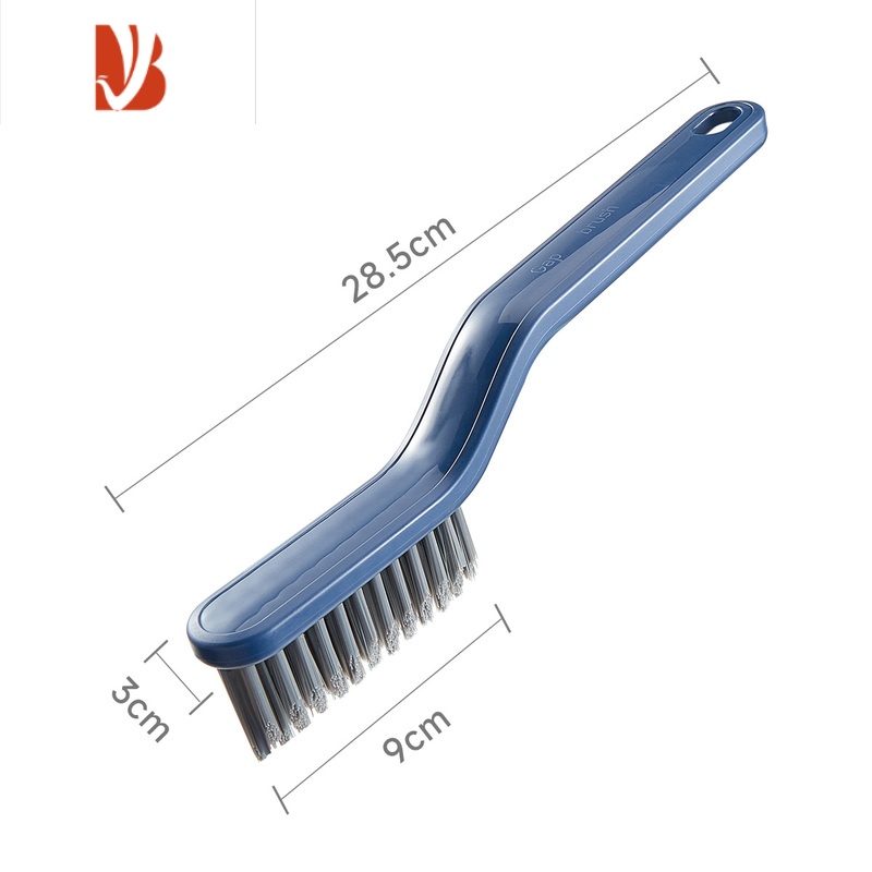 三维工匠地缝刷卫生间刷地刷子浴室缝隙洗地洗墙洗手池浴缸瓷砖硬毛清洁刷